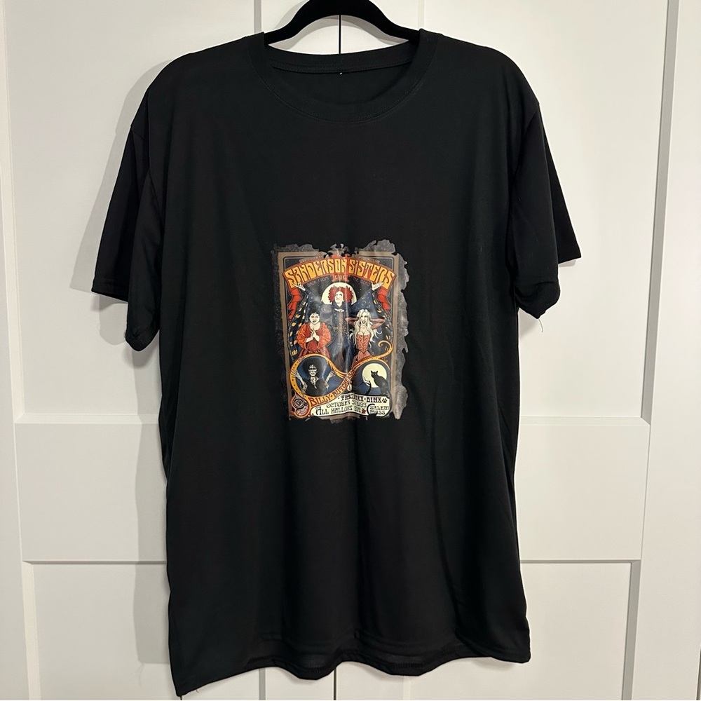 Hocus Pocus Sanderson Sisters Graphic T-Shirt, 2X black